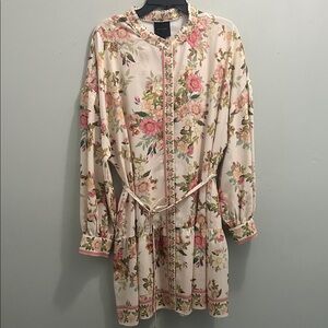 Alex Marie Floral Print Women's Robe
